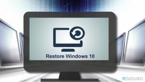 4 Métodos para Restaurar Windows 10