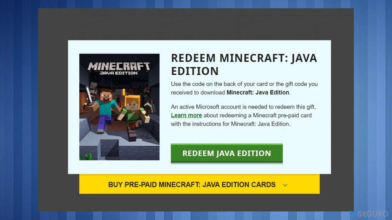 Can you get Minecraft Java for free if you purchased Windows 10 edition?