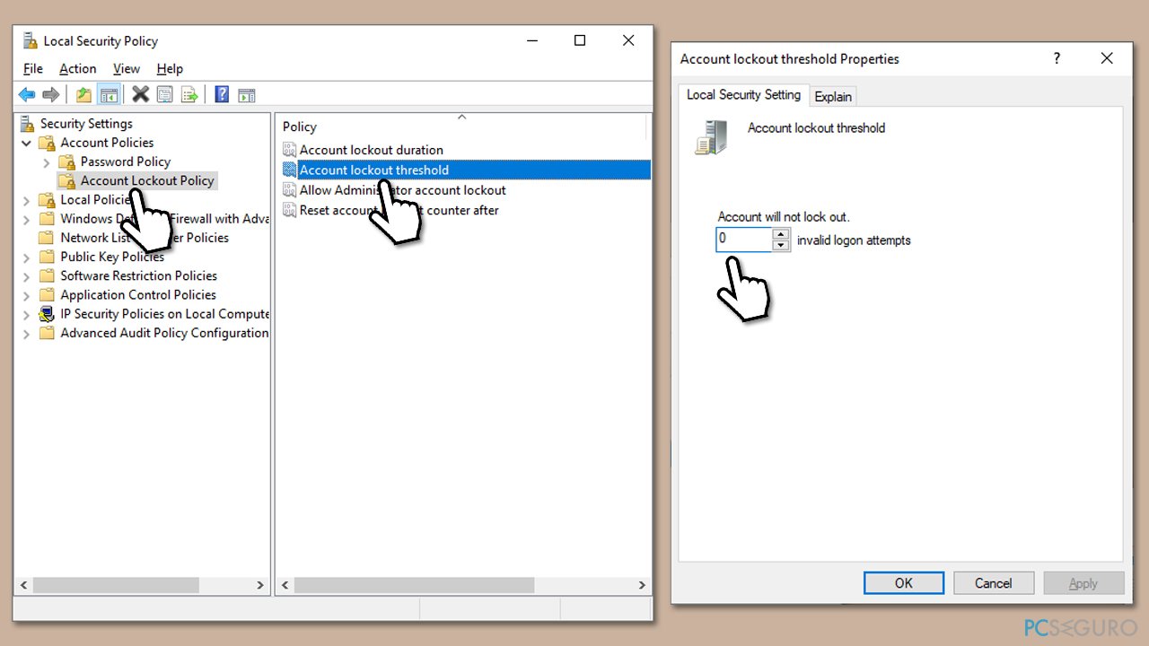 [Solución] Error «Esta opción de inicio de sesión está deshabilitada debido a intentos fallidos de inicio de sesión» en Windows