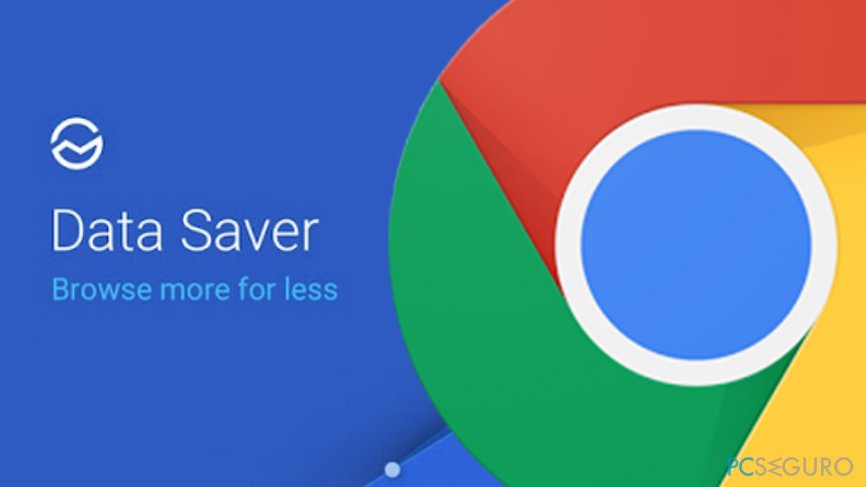 Google Chrome data saver