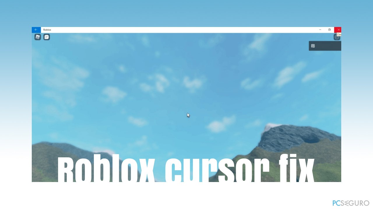 How to fix Roblox cursor going off screen?