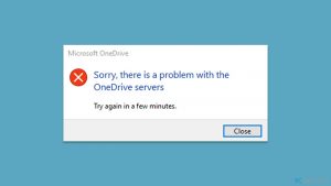 ¿Cómo solucionar el error 0x8004def5 "Lo sentimos, hay un problema con los servidores de OneDrive" en Windows?