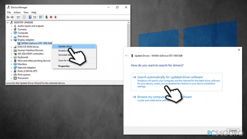 intervalo Escultura avance Cómo actualizar los controladores de vídeo en Windows 10?