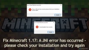 [Solucionado] Minecraft 1.17 Un error JNI ha ocurrido - por favor comprueba tu instalación y prueba de nuevo (TLauncher)