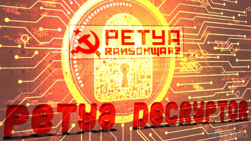 Cómo recuperar los archivos encriptados el ransomware Petya?