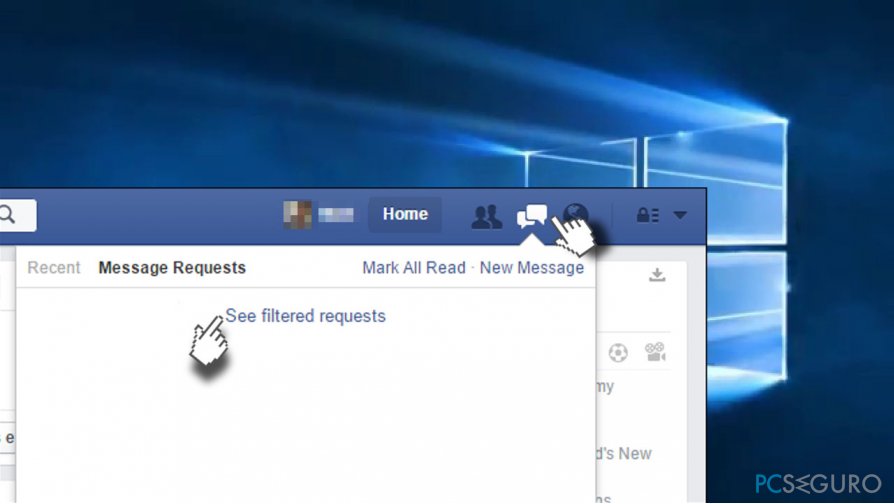 How to Find Hidden Messages and Filtered Message Requests in Facebook?